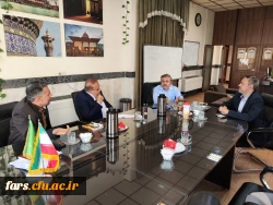 نشست مشترک مدیریت دانشگاه فرهنگیان فارس  با معاون پژوهشی حرم مطهر حضرت احمد بن موسی شاهچراغ (ع) 2