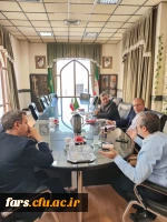 نشست مشترک مدیریت دانشگاه فرهنگیان فارس  با معاون پژوهشی حرم مطهر حضرت احمد بن موسی شاهچراغ (ع) 5