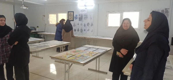 ژوژمان پایانی دانشجو معلمان رشته هنر پردیس شهید باهنر فارس 5