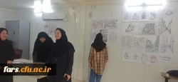 ژوژمان پایانی دانشجو معلمان رشته هنر پردیس شهید باهنر فارس 7