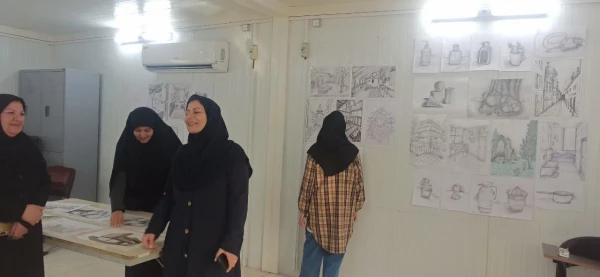 ژوژمان پایانی دانشجو معلمان رشته هنر پردیس شهید باهنر فارس 7