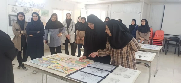 ژوژمان پایانی دانشجو معلمان رشته هنر پردیس شهید باهنر فارس 8