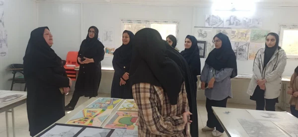 ژوژمان پایانی دانشجو معلمان رشته هنر پردیس شهید باهنر فارس 9