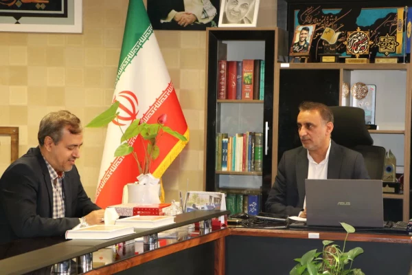 حضور مسئولین استانی دانشگاه فرهنگیان فارس در دفتر سرپرست جدید آموزش و پرورش فارس 2