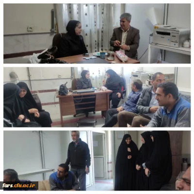 مرحله دوم پویش غربالگری بیماری فشار خون و قند خون در پردیس شهید باهنر