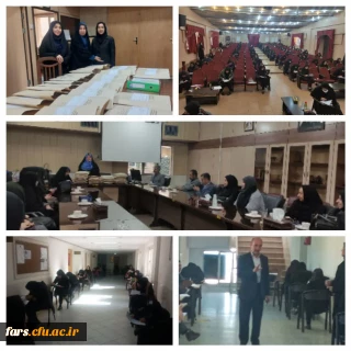 آزمون پودمان دوم سری هشتم مهارت آموزان در پردیس شهید باهنر فارس برگزار شد