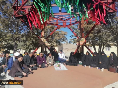 آیین تجدید میثاق با شهدا در دانشگاه فرهنگیان شهید بهشتی اقلید برگزار شد