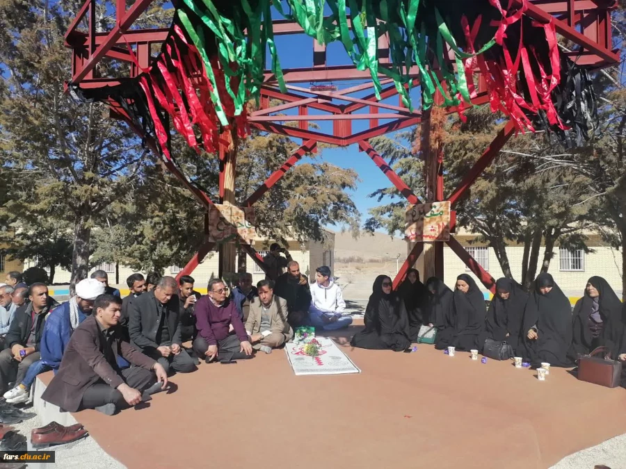 آیین تجدید میثاق با شهدا در دانشگاه فرهنگیان شهید بهشتی اقلید برگزار شد 2