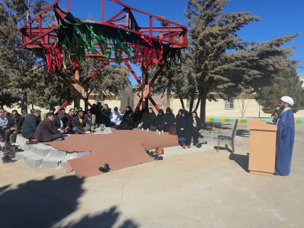 آیین تجدید میثاق با شهدا در دانشگاه فرهنگیان شهید بهشتی اقلید برگزار شد 3