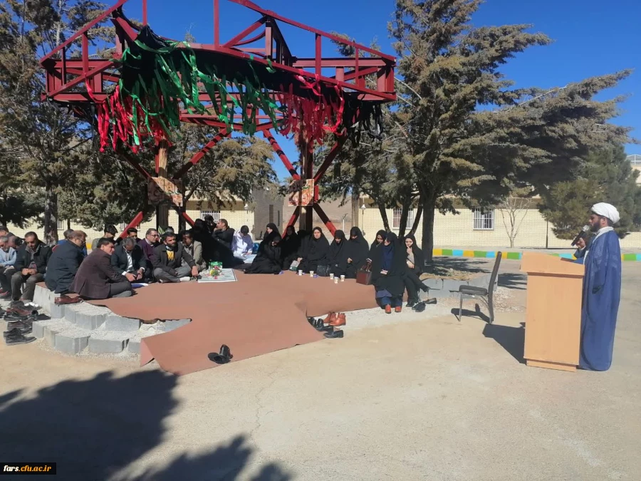 آیین تجدید میثاق با شهدا در دانشگاه فرهنگیان شهید بهشتی اقلید برگزار شد 3