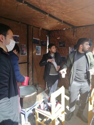 برپایی موکب پذیرایی و نقاشی کودکانه توسط دانشجومعلمان  مرکز شهید بهشتی اقلید 6