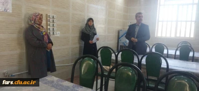 بازدید مدیر استانی دانشگاه فرهنگیان استان فارس از سرای دانشجویی مرکز زینب کبری (س) کازرون