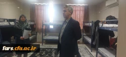 ازدید مدیر استانی دانشگاه فرهنگیان استان فارس از سرای دانشجویی مرکز زینب کبری (س) کازرون 2