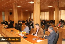 نشست هم اندیشی استادان و نخبگان دانشگاهی با حضور رئیس محترم دانشگاه فرهنگیان استان فارس برگزار گردید 2