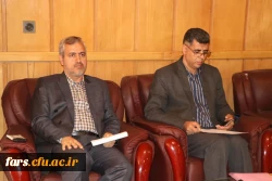 نشست هم اندیشی استادان و نخبگان دانشگاهی با حضور رئیس محترم دانشگاه فرهنگیان استان فارس برگزار گردید 5