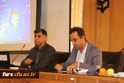 نشست هم اندیشی استادان و نخبگان دانشگاهی با حضور رئیس محترم دانشگاه فرهنگیان استان فارس برگزار گردید 7