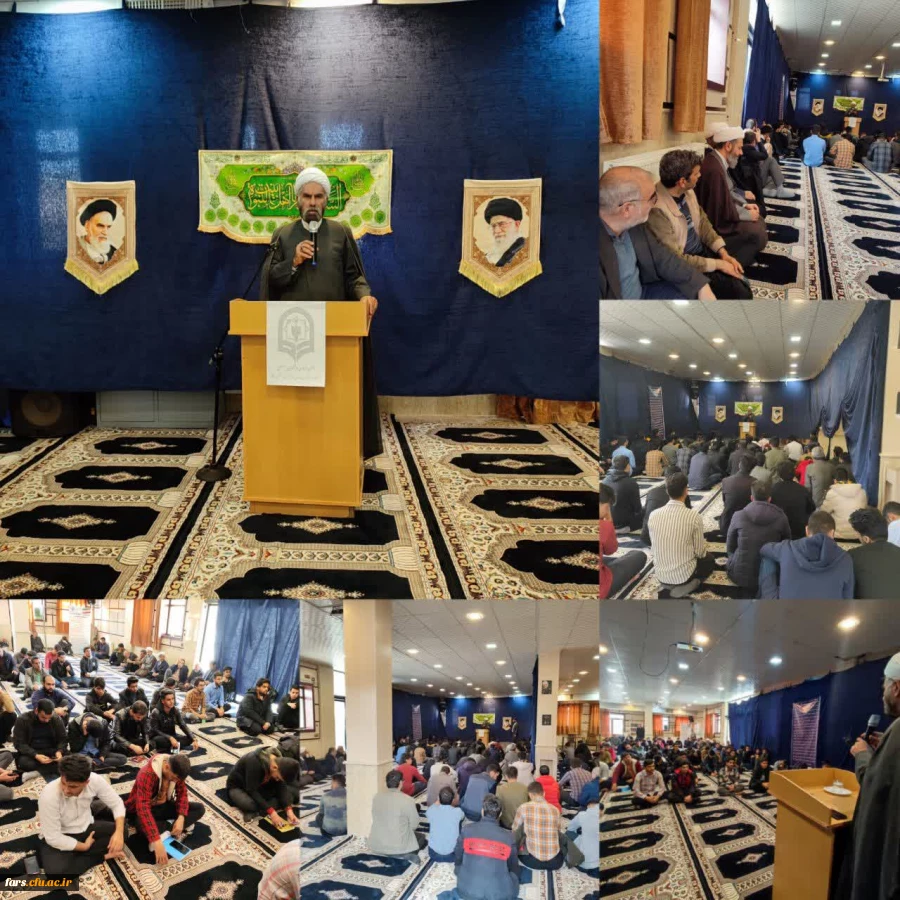 جلسه پرسش و پاسخ با حضور کاندیدای مجلس خبرگان رهبری ، حجت الاسلام والمسلمین علیرضا پیروزمند در مرکز شهید بهشتی  2