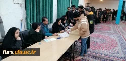  حماسه حضور دانشجومعلمان مرکز شهید مطهری فارس در انتخابات
 2