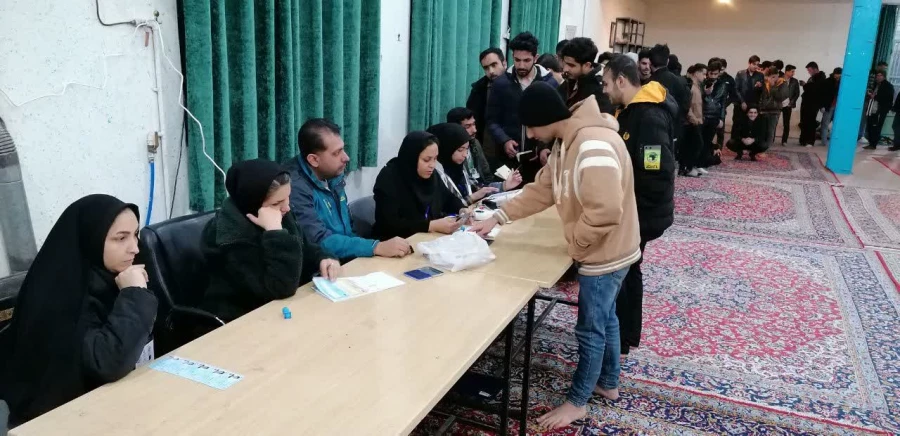  حماسه حضور دانشجومعلمان مرکز شهید مطهری فارس در انتخابات
 2