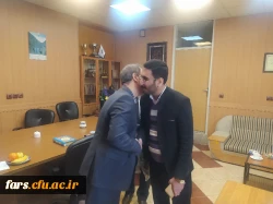 تقدیر از دانشجومعلم نخبه کشوری دانشگاه فرهنگیان فارس جناب اقای علی جوکار 3