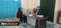 حضور مدیریت محترم دانشگاه فرهنگیان فارس جناب آقای زارع شیبانی به همراه  مسئولان استانی دانشگاه فرهنگیان در پردیس شهید باهنر 6