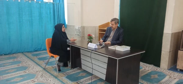 حضور مدیریت محترم دانشگاه فرهنگیان فارس جناب آقای زارع شیبانی به همراه  مسئولان استانی دانشگاه فرهنگیان در پردیس شهید باهنر 6