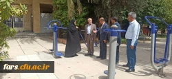 بازدید دکتر صادقی سرپرست جدید دانشگاه فرهنگیان فارس از پردیس شهید باهنر 3