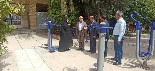 بازدید دکتر صادقی سرپرست جدید دانشگاه فرهنگیان فارس از پردیس شهید باهنر 3