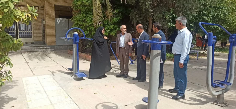 بازدید دکتر صادقی سرپرست جدید دانشگاه فرهنگیان فارس از پردیس شهید باهنر 3