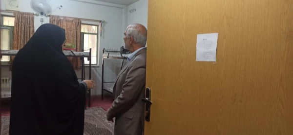 بازدید دکتر صادقی سرپرست جدید دانشگاه فرهنگیان فارس از پردیس شهید باهنر 5