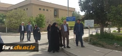 بازدید دکتر صادقی سرپرست جدید دانشگاه فرهنگیان فارس از پردیس شهید باهنر 6