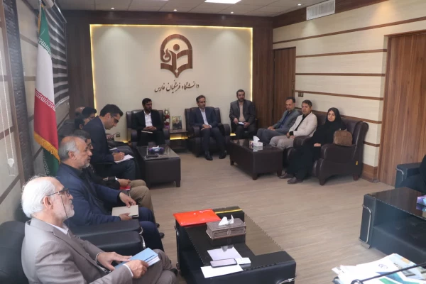 دیدار عیدانه بسیج اساتید و کارکنان دانشگاه فرهنگیان با مدیریت محترم دانشگاه فرهنگیان فارس 2