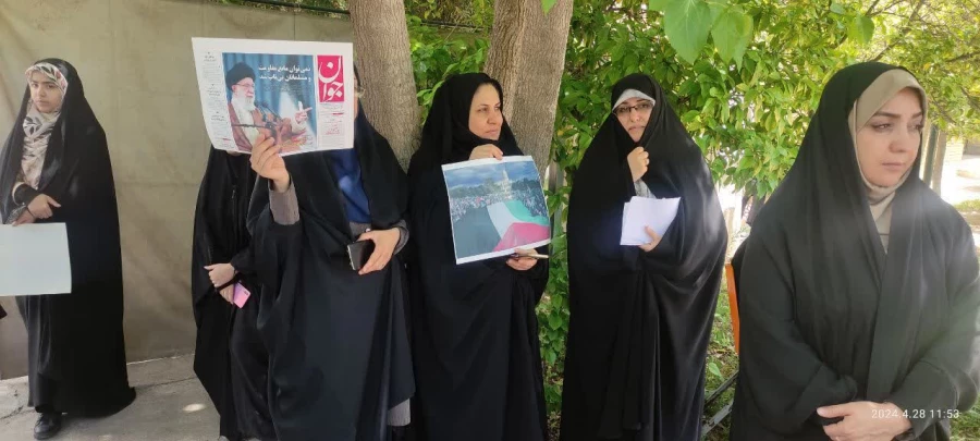 تجمع دانشجویان، اساتید  و کارکنان پردیس ها و مراکز دانشگاه فرهنگیان فارس در حمایت از اعتراضات ضدصهیونیستی جامعه نخبه دانشگاهی  6