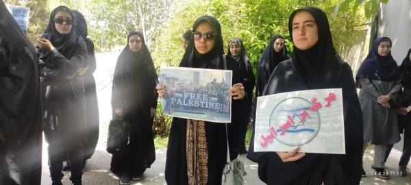 تجمع دانشجویان، اساتید  و کارکنان پردیس ها و مراکز دانشگاه فرهنگیان فارس در حمایت از اعتراضات ضدصهیونیستی جامعه نخبه دانشگاهی  7