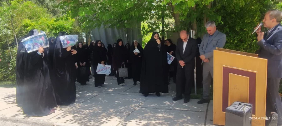 تجمع دانشجویان، اساتید  و کارکنان پردیس ها و مراکز دانشگاه فرهنگیان فارس در حمایت از اعتراضات ضدصهیونیستی جامعه نخبه دانشگاهی  11