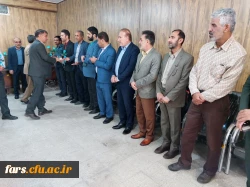 برگزاری مراسم بزرگداشت روز معلم در واحد شهید مطهری شیراز و همچنین تجلیل از استادان و پرسنل زحمتکش 
 10