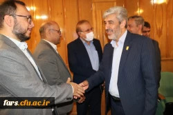 مراسم تودیع و معارفه ریاست دانشگاه فرهنگیان استان فارس
با حضور جناب آقای برزویی ریاست محترم دانشگاه فرهنگیان کشور و همچنین مسئولین سازمان ها و ادارات فارس  8