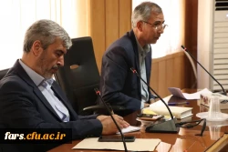 نشست اعضاء هیئت علمی دانشگاه فرهنگیان فارس با جناب آقای برزویی ریاست محترم دانشگاه فرهنگیان کشور 5