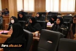 نشست اعضاء هیئت علمی دانشگاه فرهنگیان فارس با جناب آقای برزویی ریاست محترم دانشگاه فرهنگیان کشور 8