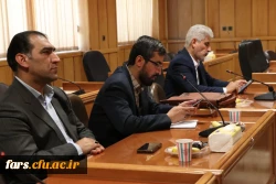 نشست اعضاء هیئت علمی دانشگاه فرهنگیان فارس با جناب آقای برزویی ریاست محترم دانشگاه فرهنگیان کشور 9