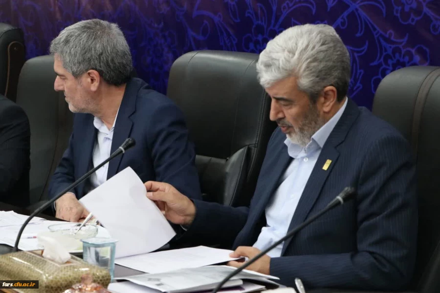 جلسه هیئت امنا دانشگاه فرهنگیان فارس برگزار گردید 6