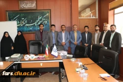 تکریم و معارفه کارشناس مسئول حراست پردیس شهید رجایی شیراز انجام شد 2