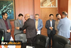 تکریم و معارفه کارشناس مسئول حراست پردیس شهید رجایی شیراز انجام شد 3