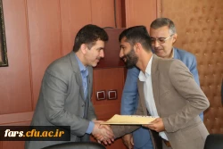 تکریم و معارفه کارشناس مسئول حراست پردیس شهید رجایی شیراز انجام شد 4