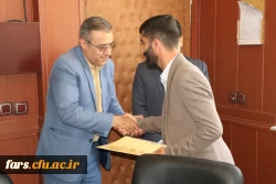 تکریم و معارفه کارشناس مسئول حراست پردیس شهید رجایی شیراز انجام شد 5