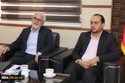 نشست هم اندیشی ریاست محترم دانشگاه فرهنگیان فارس با مدیر کل کانون پرورش فکری کودکان و نوجوانان