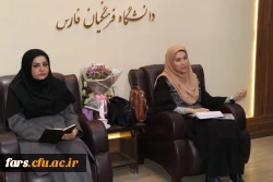 نشست هم اندیشی ریاست محترم دانشگاه فرهنگیان فارس با مدیر کل کانون پرورش فکری کودکان و نوجوانان 4