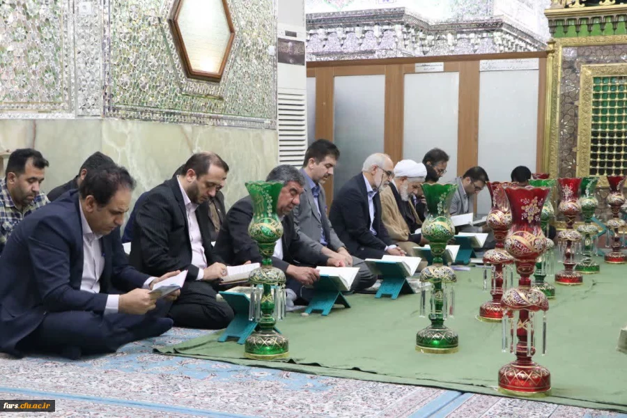 آئین معنوی غبار روبی حرم مطهر علی بن حمزه (ع) 2