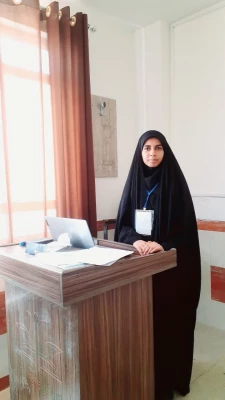 راه یابی به مرحله کشوری توسط دانشجو معلم پردیس شهید باهنر شیراز خانم سمانه کبابی 9