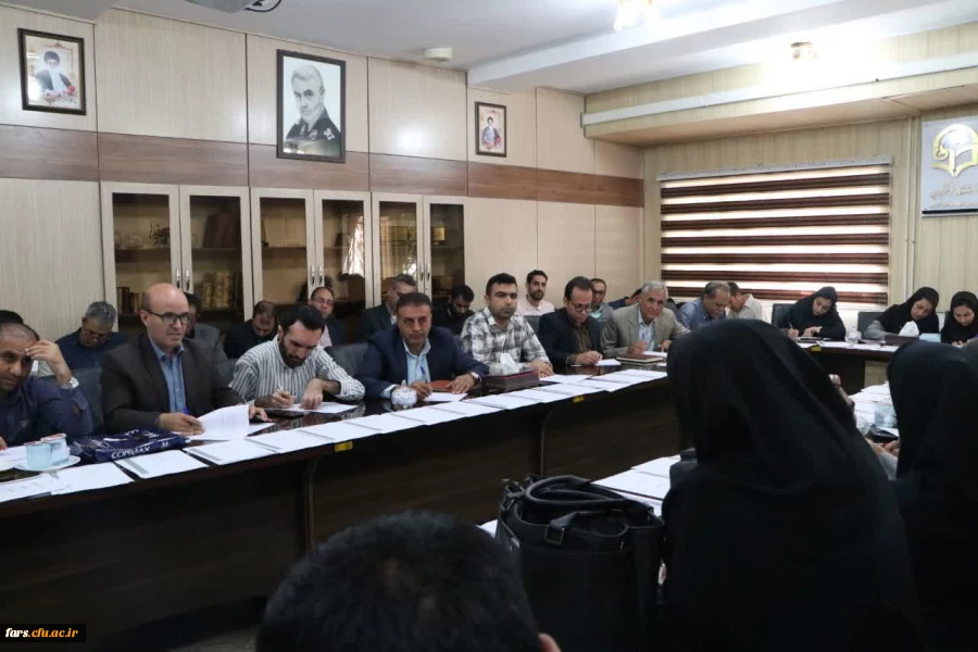 دوره آموزشی تربیت ارزیابان داوطلبان متعهدین خدمت در سالن اجتماعات پردیس شهید باهنر فارس برگزار گردید 2